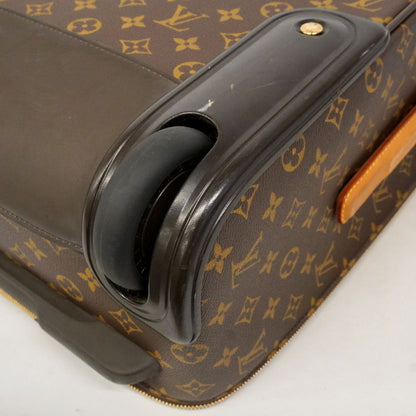 Louis Vuitton Travel Bag Monogram Pegase 50 Brown — view 6