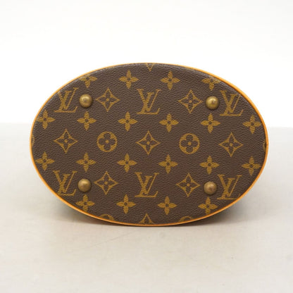 Louis Vuitton Tote Bag Monogram Petite Bucket Brown — view 3