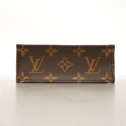 Louis Vuitton Handbag Monogram Petite Sac Plat Brown 2-Way Bag — view 3