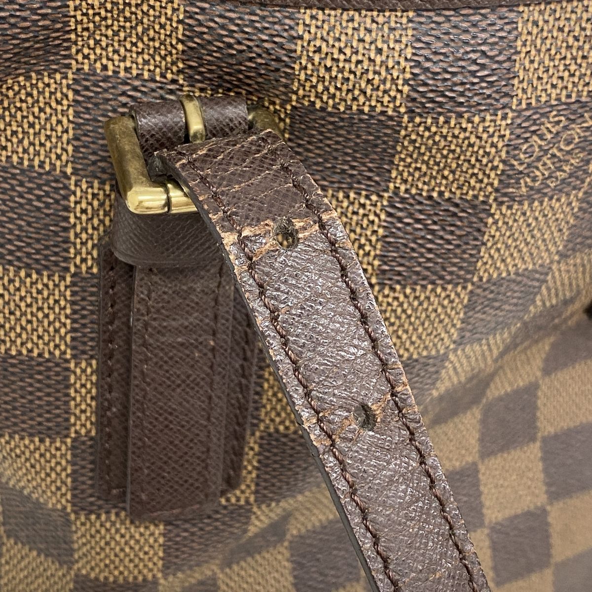 Louis Vuitton Tote Bag Damier Marais Ebene — view 8