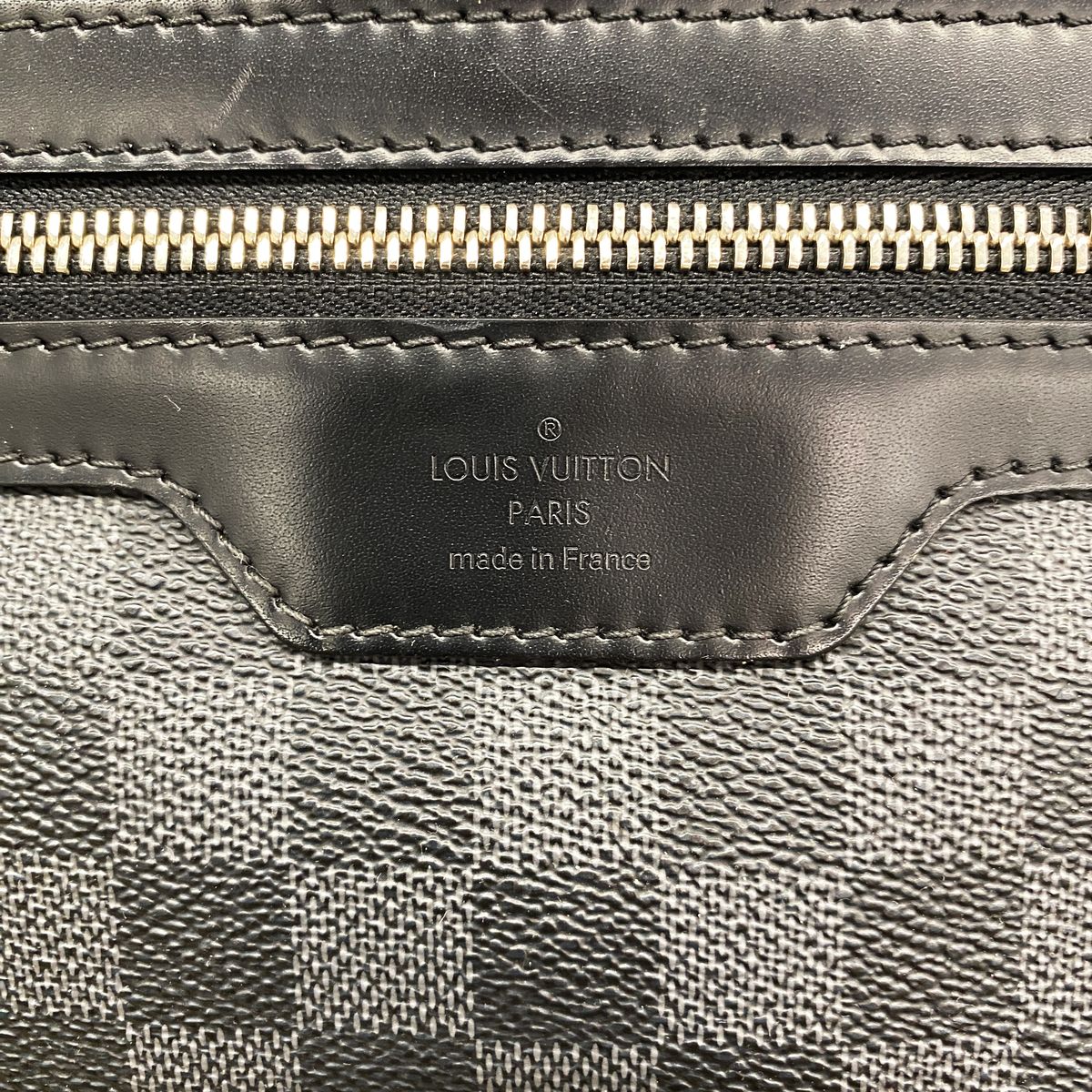 Louis Vuitton Shoulder Bag Damier Graphite Mick MM Black — view 5