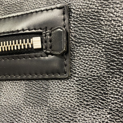 Louis Vuitton Shoulder Bag Damier Graphite Mick MM Black — view 8