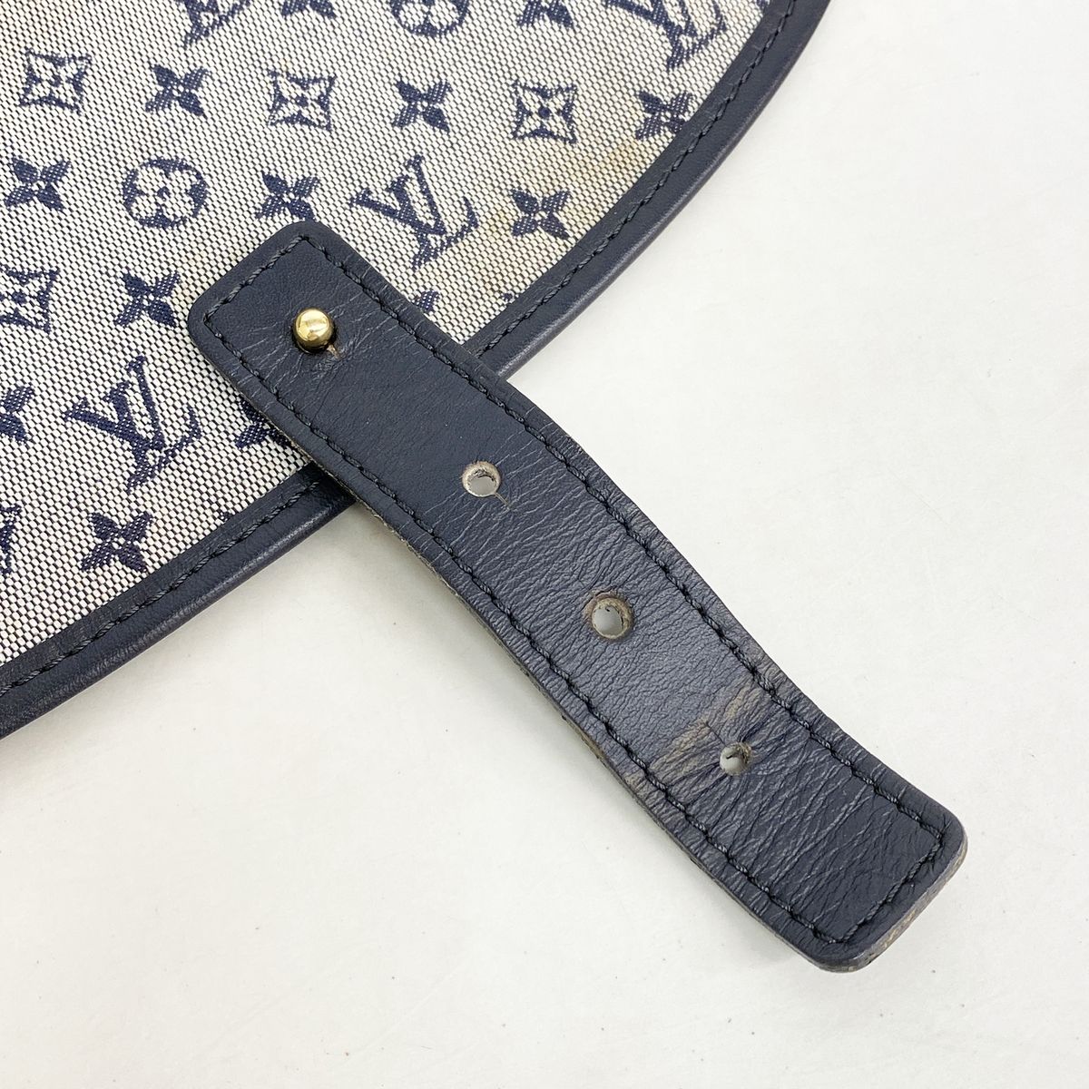 Louis Vuitton Shoulder Bag Monogram Mini Belanger Blue — view 8