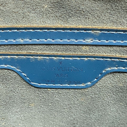 Louis Vuitton Shoulder Bag Epi Saint Jacques Poignet Long Toledo Blue — view 5