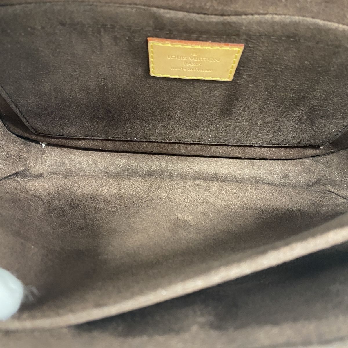 Louis Vuitton Handbag Monogram Pochette Metis MM Brown 2-Way Bag — view 4