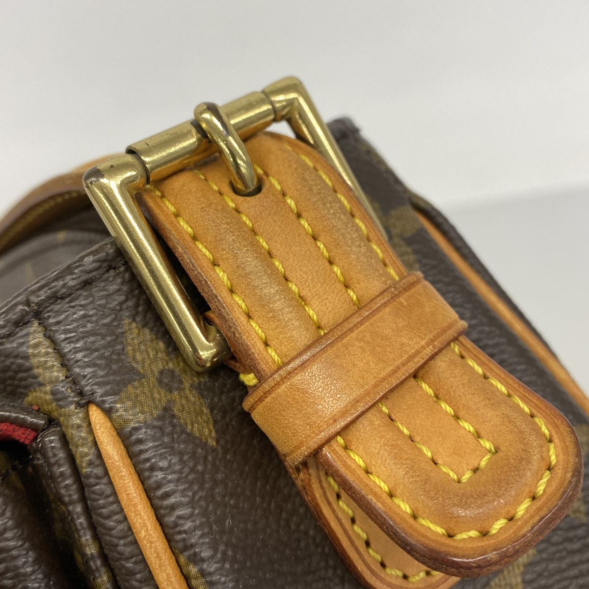 Louis Vuitton Shoulder Bag Monogram Viva Cite MM Brown — view 8