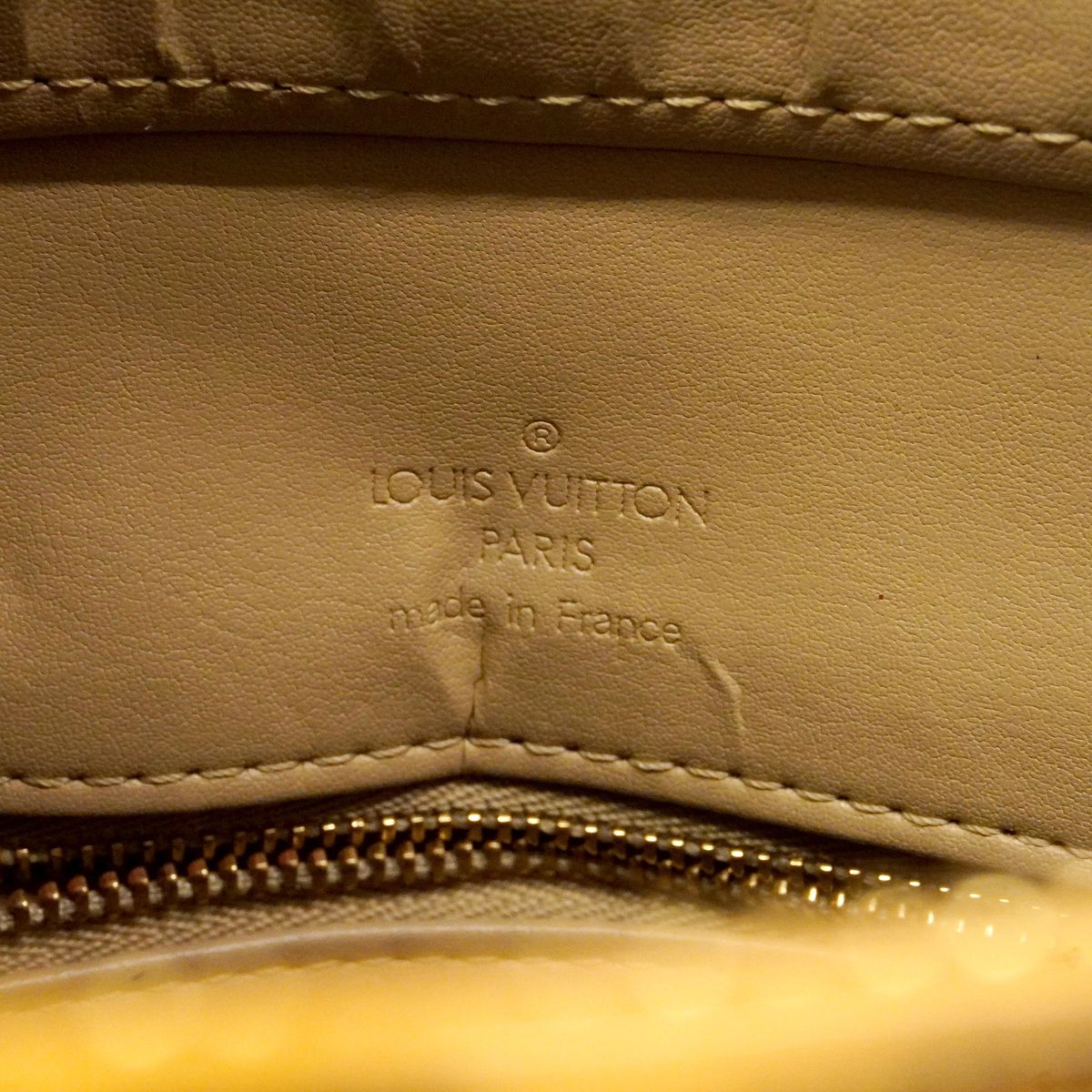 Louis Vuitton Tote Bag Vernis Houston Beige — view 5