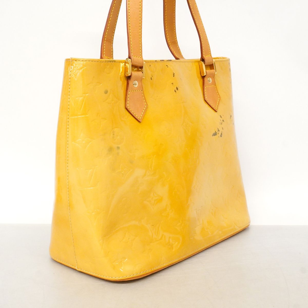 Louis Vuitton Tote Bag Vernis Houston Beige — view 2