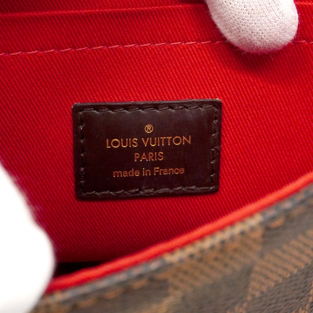 Louis Vuitton Handbag Damier Croisette Ebene — view 5