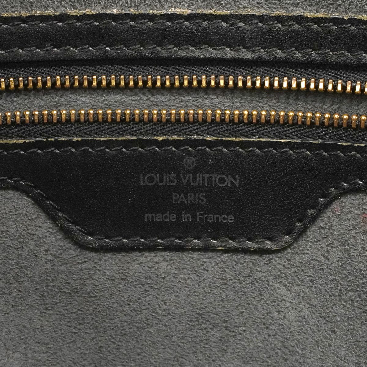 Louis Vuitton Tote Bag Epi Saint Jacques Shopping Noir — view 5