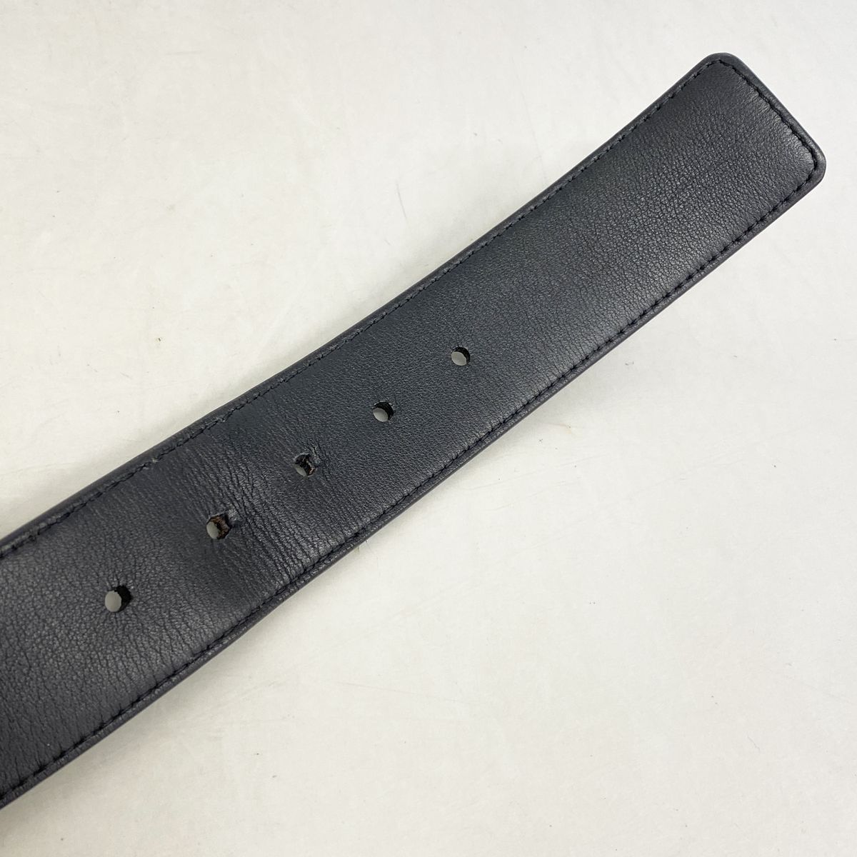 Louis Vuitton Belt Damier Graphite Ceinture Print 40 Gray Black — view 7
