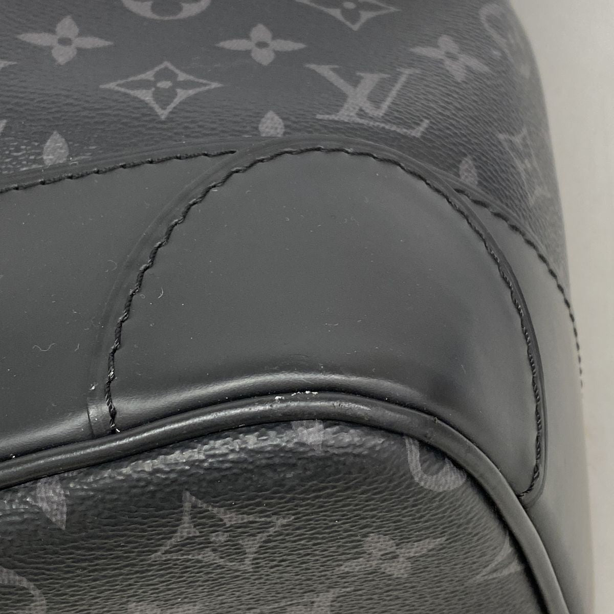 Louis Vuitton Backpack Monogram Eclipse Steamer Black — view 7