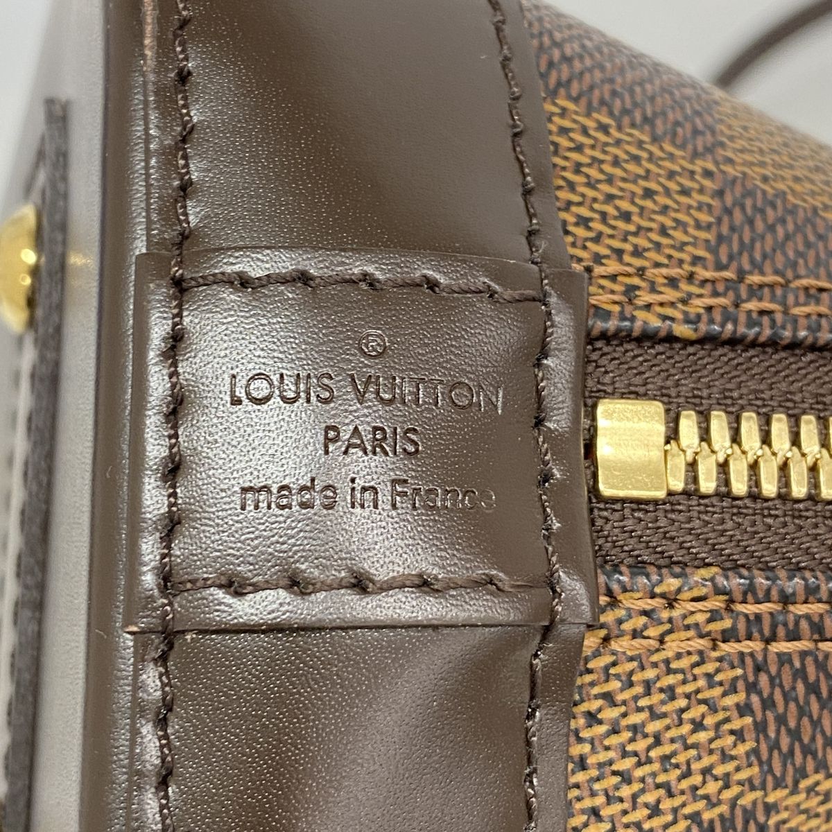 Louis Vuitton Handbag Damier Alma BB Ebene 2-Way Bag — view 5