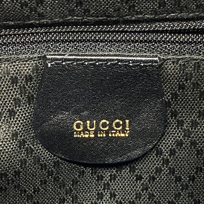 Gucci Backpack Bamboo Leather Black Gold — view 5
