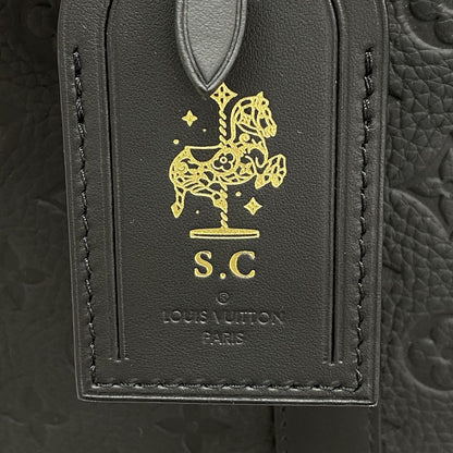 Louis Vuitton Tote Bag Taurillon Sac Plat Black 2-Way — view 6
