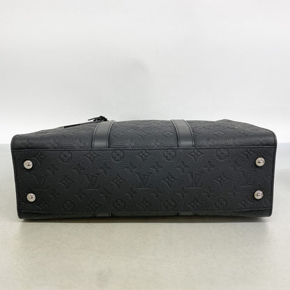 Louis Vuitton Tote Bag Taurillon Sac Plat Black 2-Way — view 3