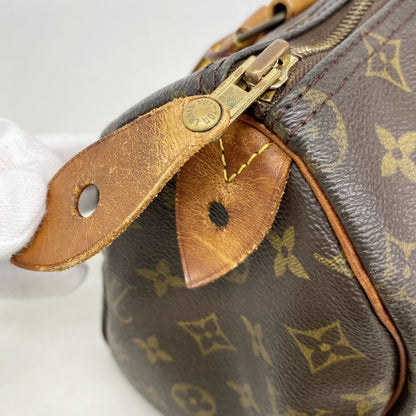 Louis Vuitton Handbag Monogram Speedy 25 Brown — view 6