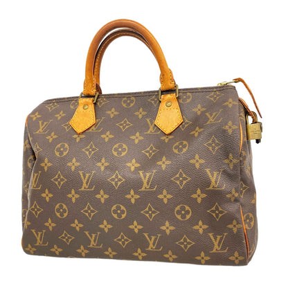 Louis Vuitton Handbag Monogram Speedy 30 Brown
