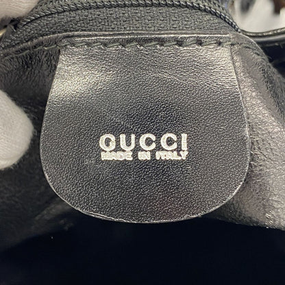 Gucci Handbag Bamboo Patent Black Silver — view 5