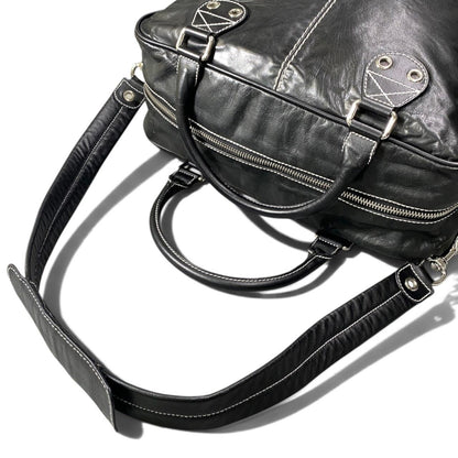 Gucci Archive Grommet 2-Way Shoulder Bag Black — view 6