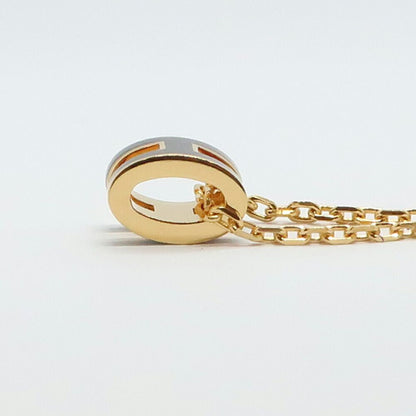 Hermes Necklace Mini Pop H Rocabar Black Gold H Logo Pendant — view 4