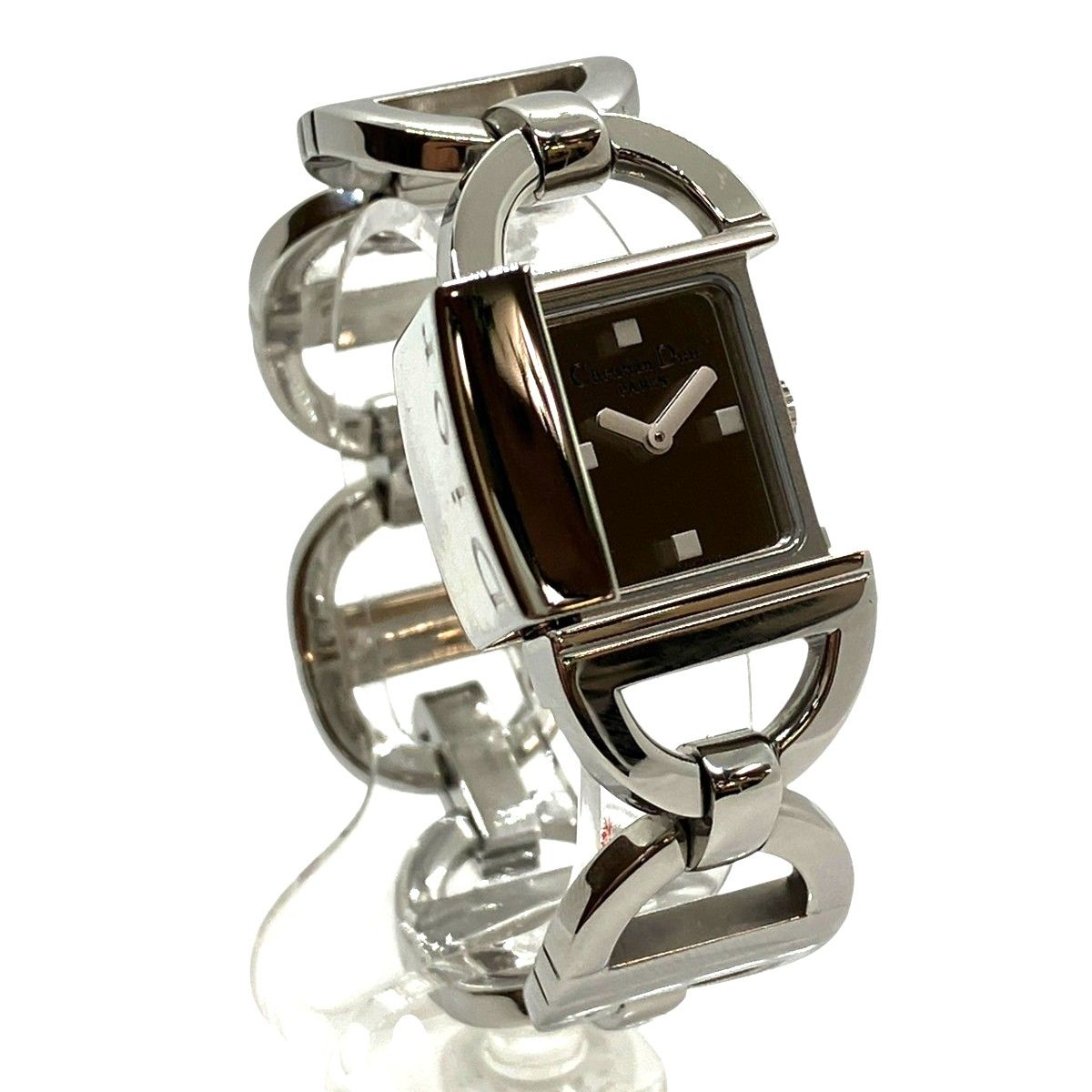 Dior Pandiora Watch SS Quartz Silver Dial — view 3