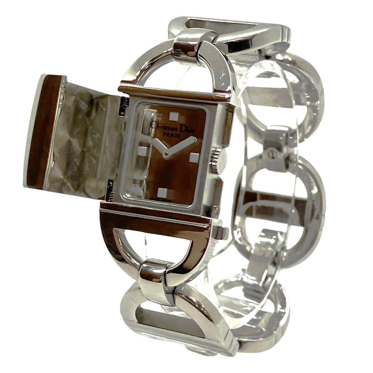 Dior Pandiora Watch SS Quartz Silver Dial — view 2