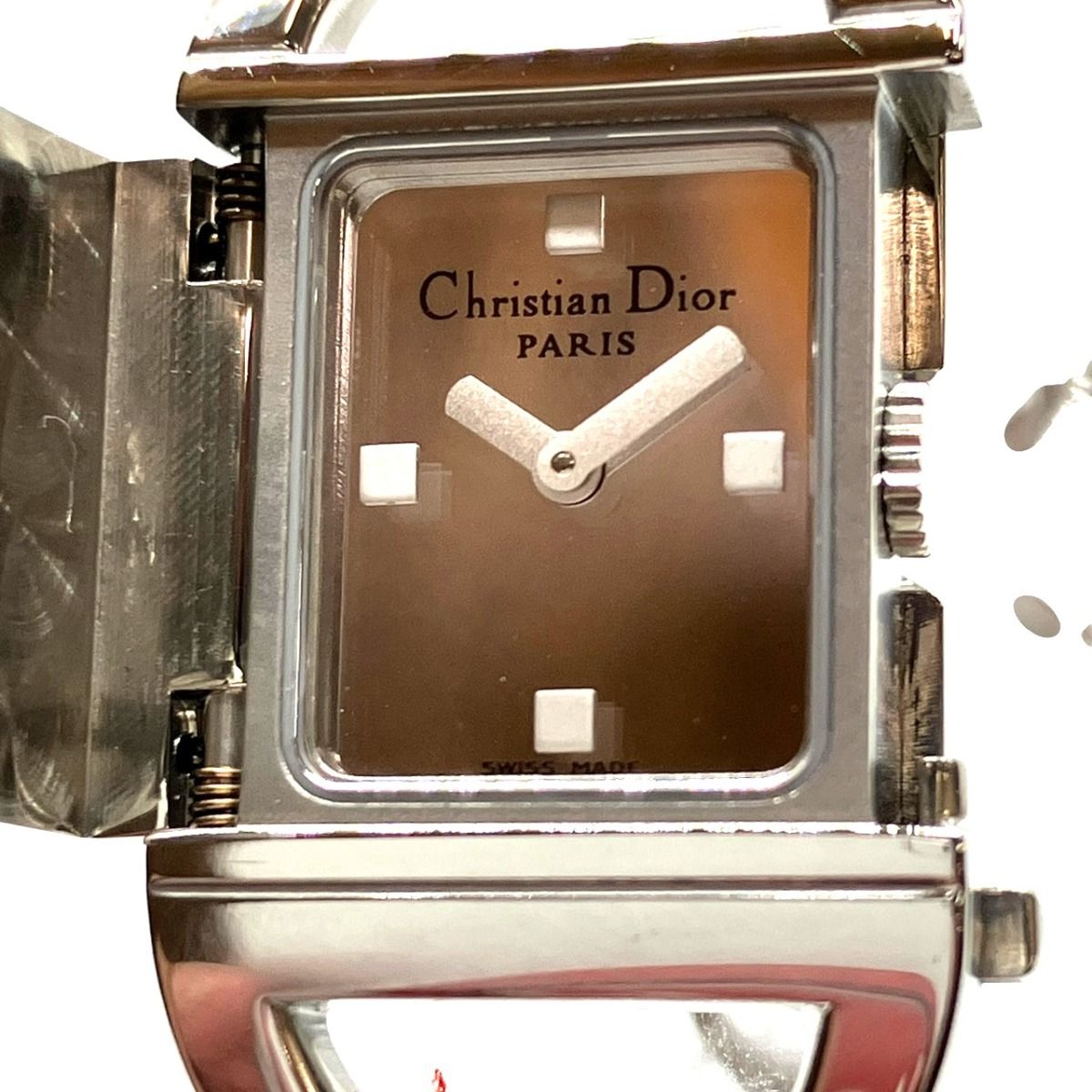 Dior Pandiora Watch SS Quartz Silver Dial — view 4