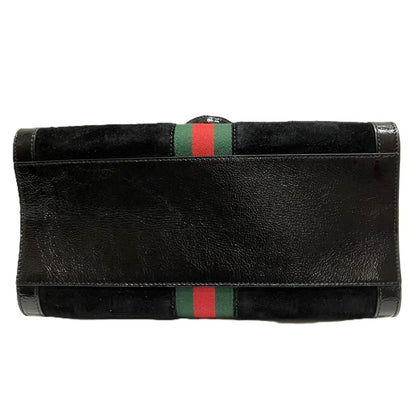 Gucci Ophidia Sherry Line Handbag Suede Leather — view 3