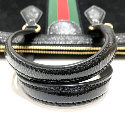 Gucci Ophidia Sherry Line Handbag Suede Leather — view 7