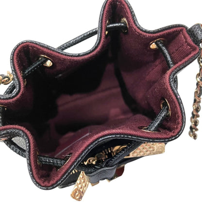 Chanel Quilted Shoulder Bag Caviar Leather — view 6