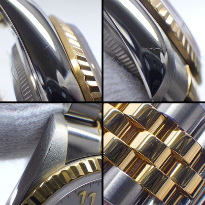 Rolex Watch Datejust Arabic Index White Dial 18k Yellow Gold SS Automatic — view 6