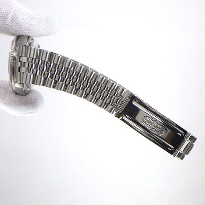Rolex Watch Datejust Silver Dial Date 18k White Gold SS Automatic — view 7