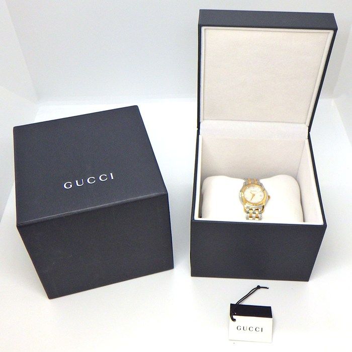 Gucci Watch G-Class White Shell Dial Diamond Index SS Quartz Analog — view 7