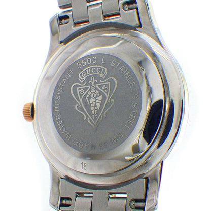 Gucci Watch G-Class White Shell Dial Diamond Index SS Quartz Analog — view 4