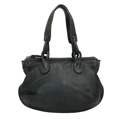 Loewe Handbag Fiesta Black Leather