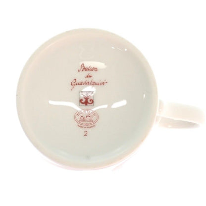 Hermes Guadalquivir Mug No2 Tableware Porcelain Red White Housewarming Gift — view 7