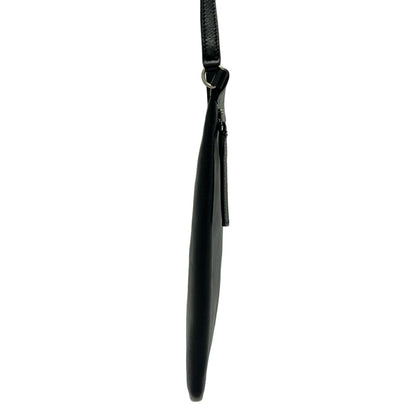 Saint Laurent Paris Shoulder Bag Flat Cross Black Leather — view 4