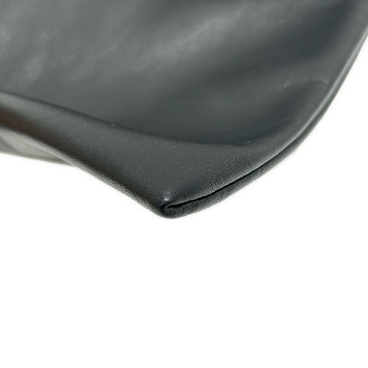 Saint Laurent Paris Shoulder Bag Flat Cross Black Leather — view 6