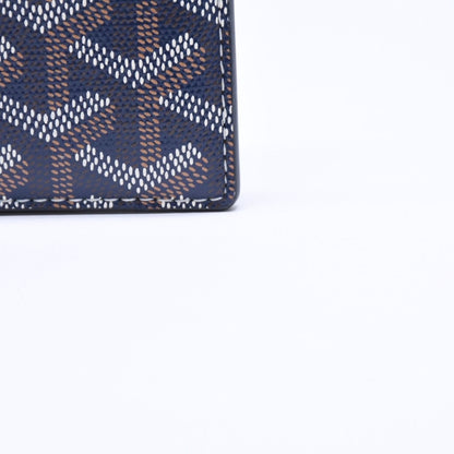 Goyard Saint Sulpice Card Case Navy Vausel Calfskin — view 4