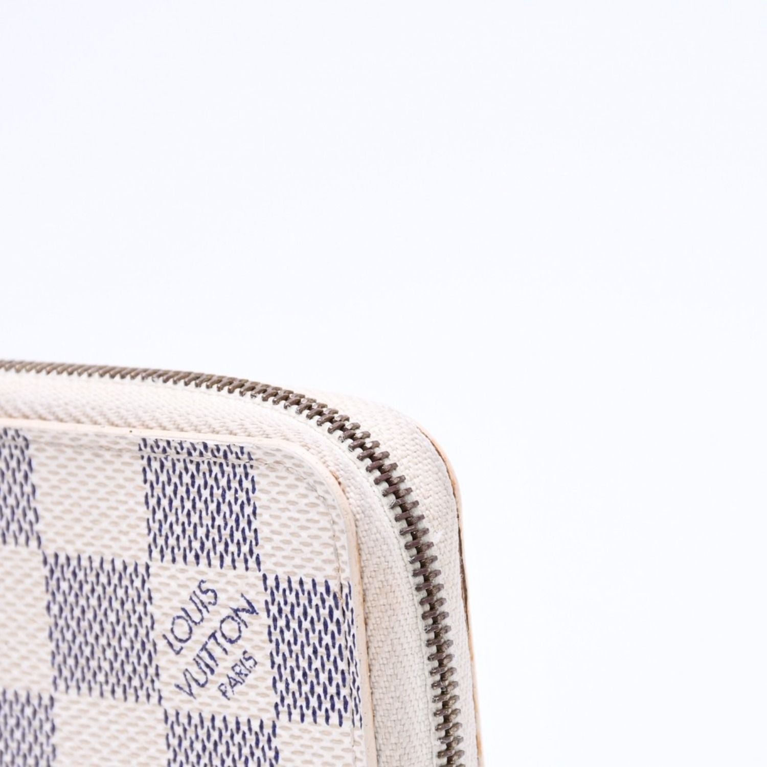 Louis Vuitton Zippy Coin Purse Damier Azur — view 3
