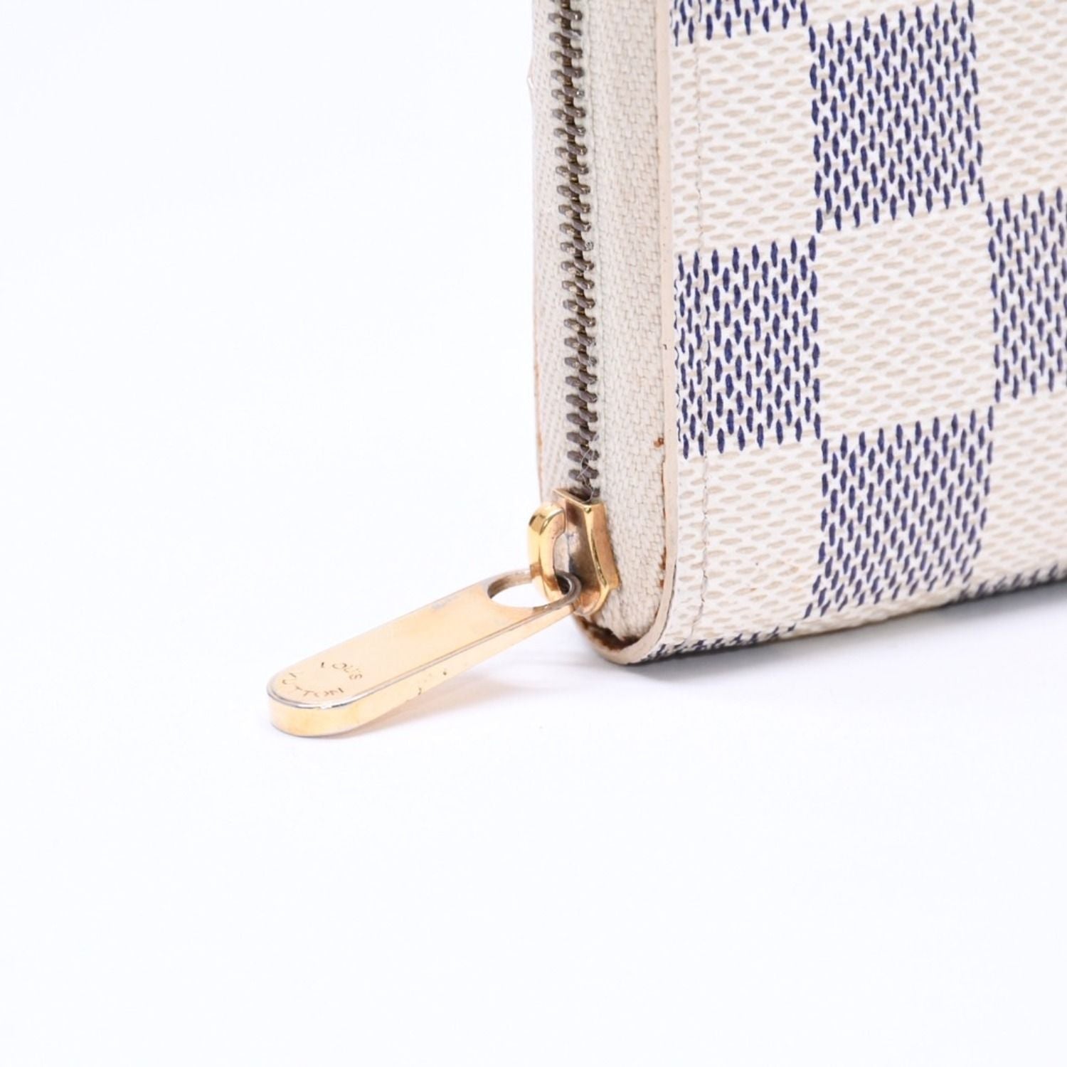 Louis Vuitton Zippy Coin Purse Damier Azur — view 6
