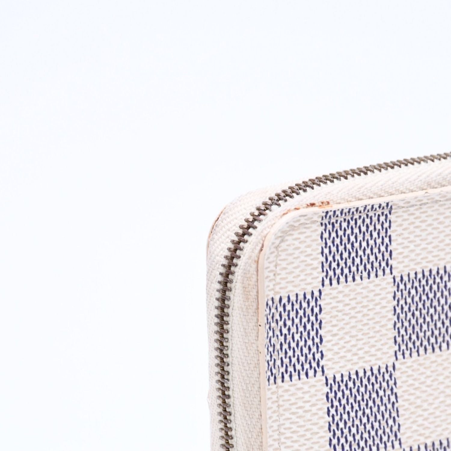 Louis Vuitton Zippy Coin Purse Damier Azur — view 5