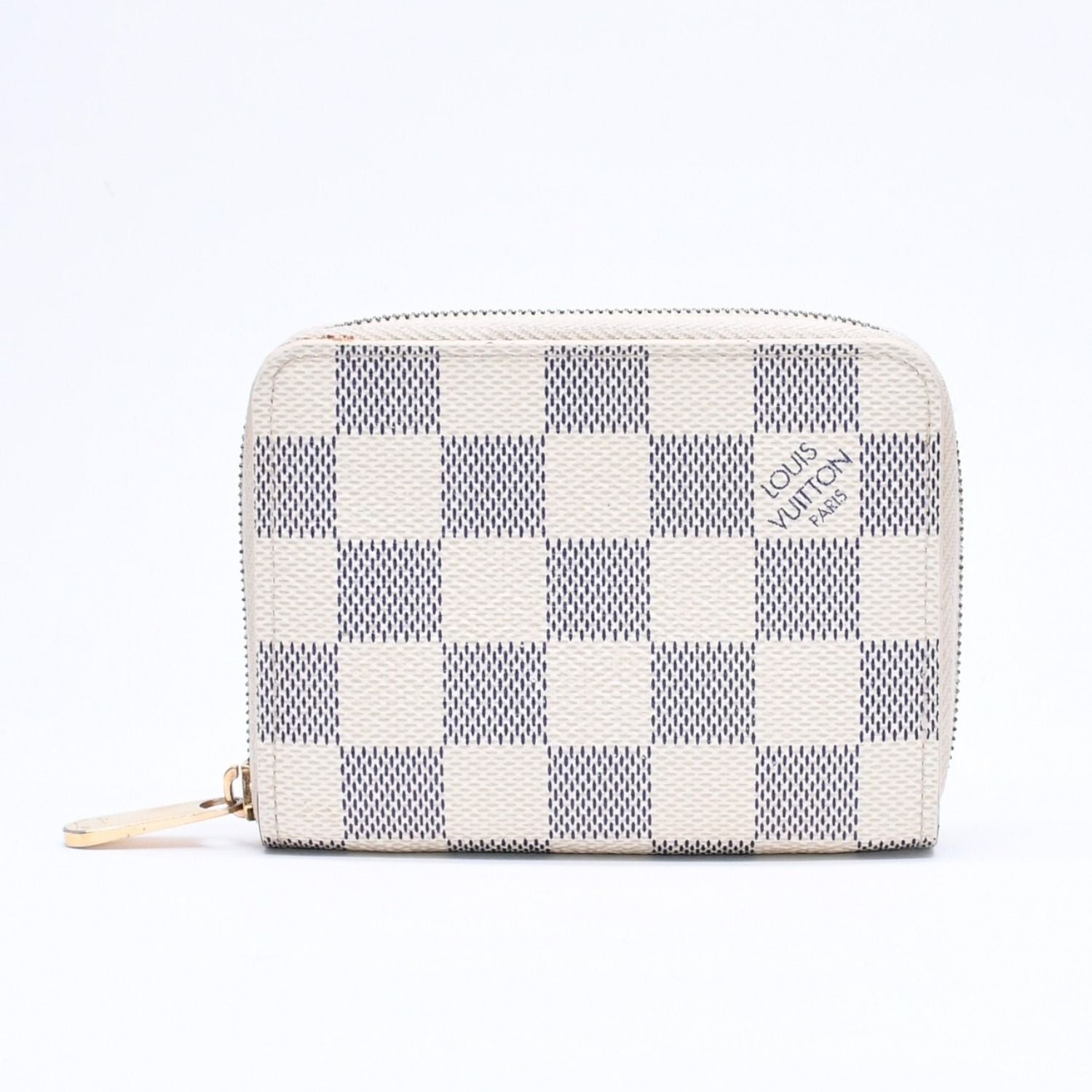 Louis Vuitton Zippy Coin Purse Damier Azur