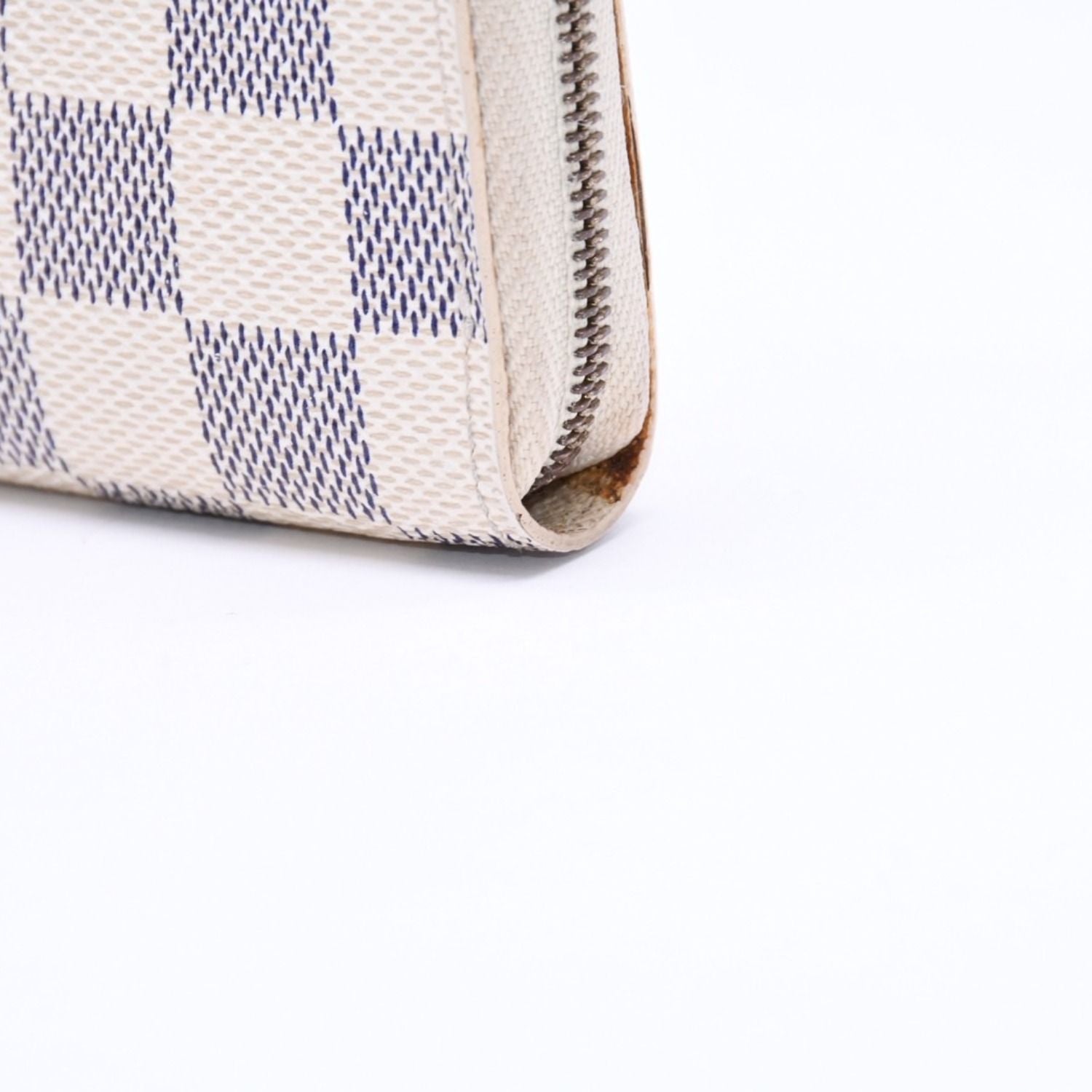 Louis Vuitton Zippy Coin Purse Damier Azur — view 4