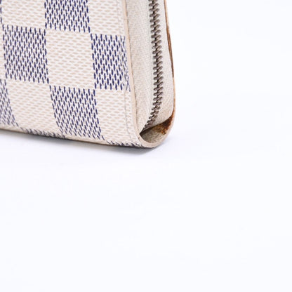 Louis Vuitton Zippy Coin Purse Damier Azur — view 4