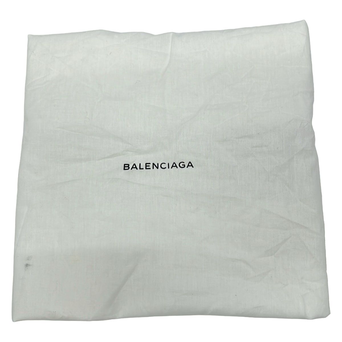 Balenciaga Tote Bag Navy Cabas S Ivory Yellow Black Leather — view 8