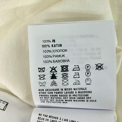Miu Miu Short Sleeve T-Shirt White Black Crew Neck Length XS — view 4