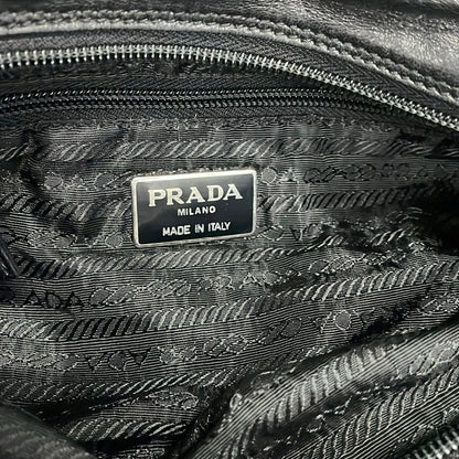 Prada Handbag Black Leather — view 8