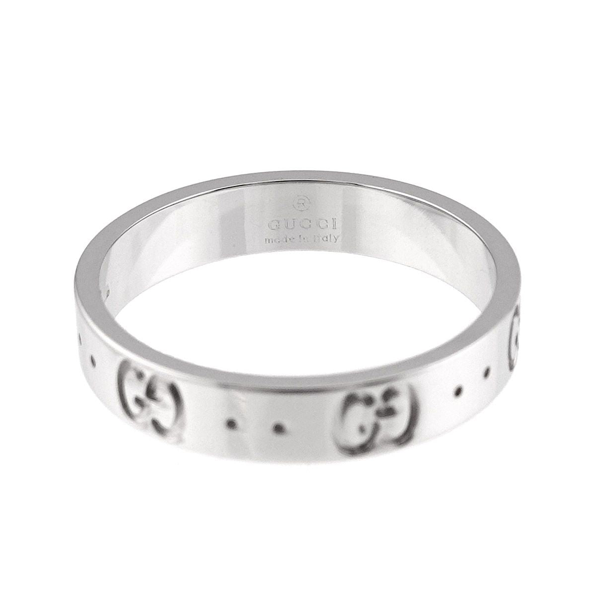 Gucci Icon Ring 18k White Gold 750 — view 3